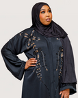 By Naima Chaab | Abaya Slate Serenity