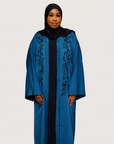 By Naima Chaab | Abaya Midnight Azure