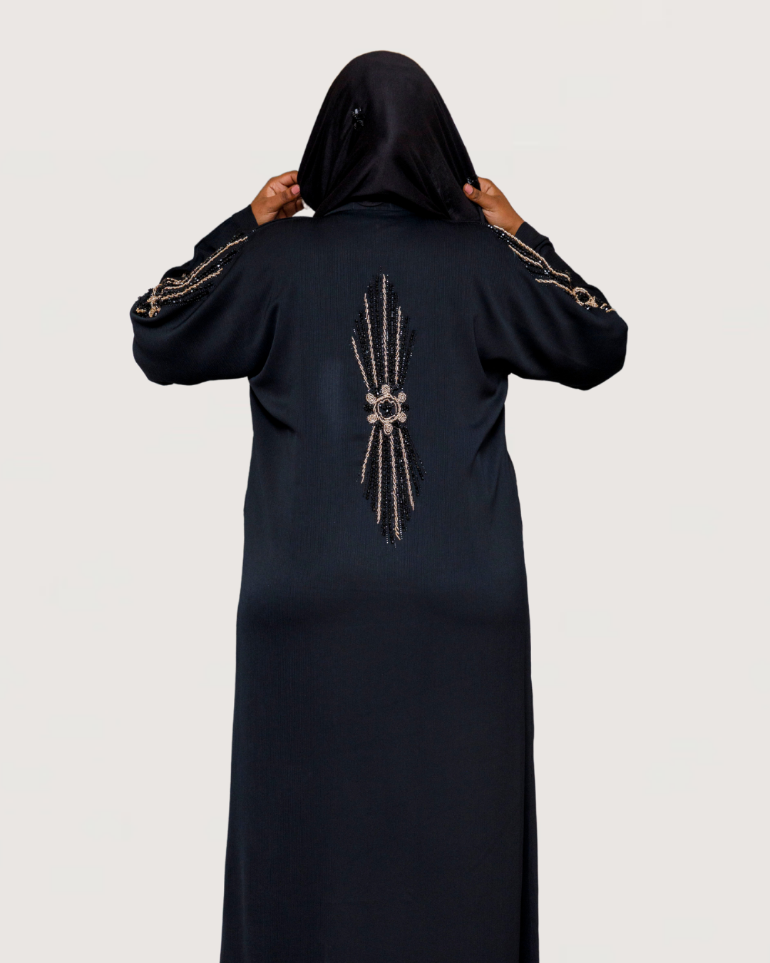 By Naima Chaab | Abaya Slate Serenity