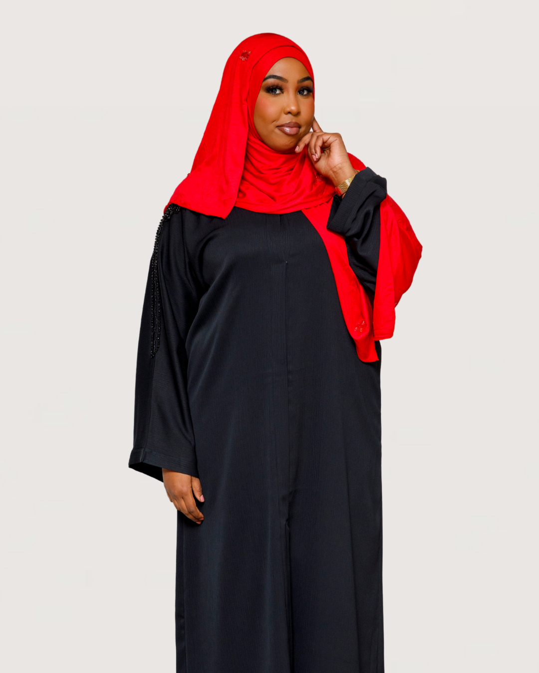 By Naima Chaab | Abaya  Sleek Steel