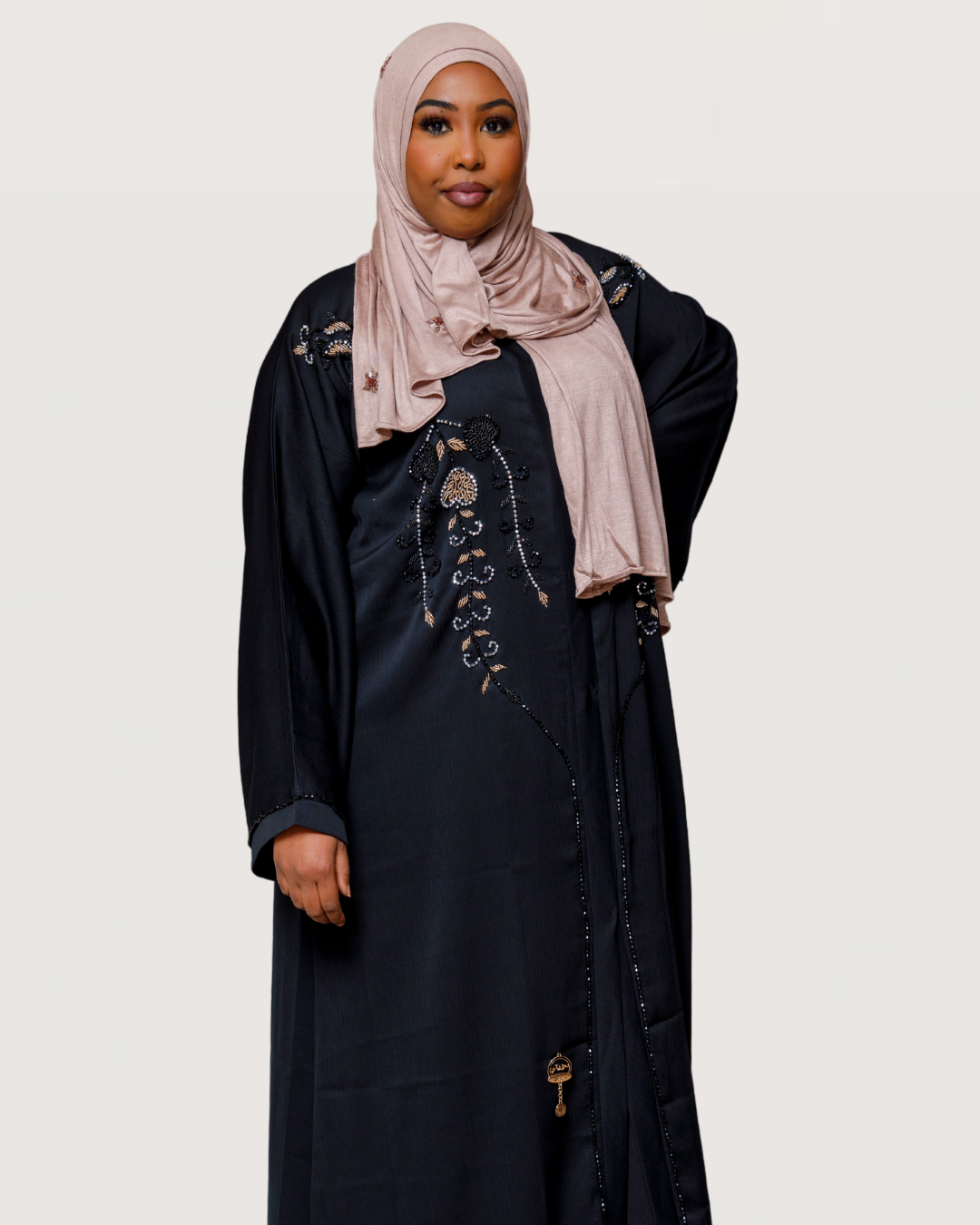 By Naima Chaab | Abaya Slate Serenity