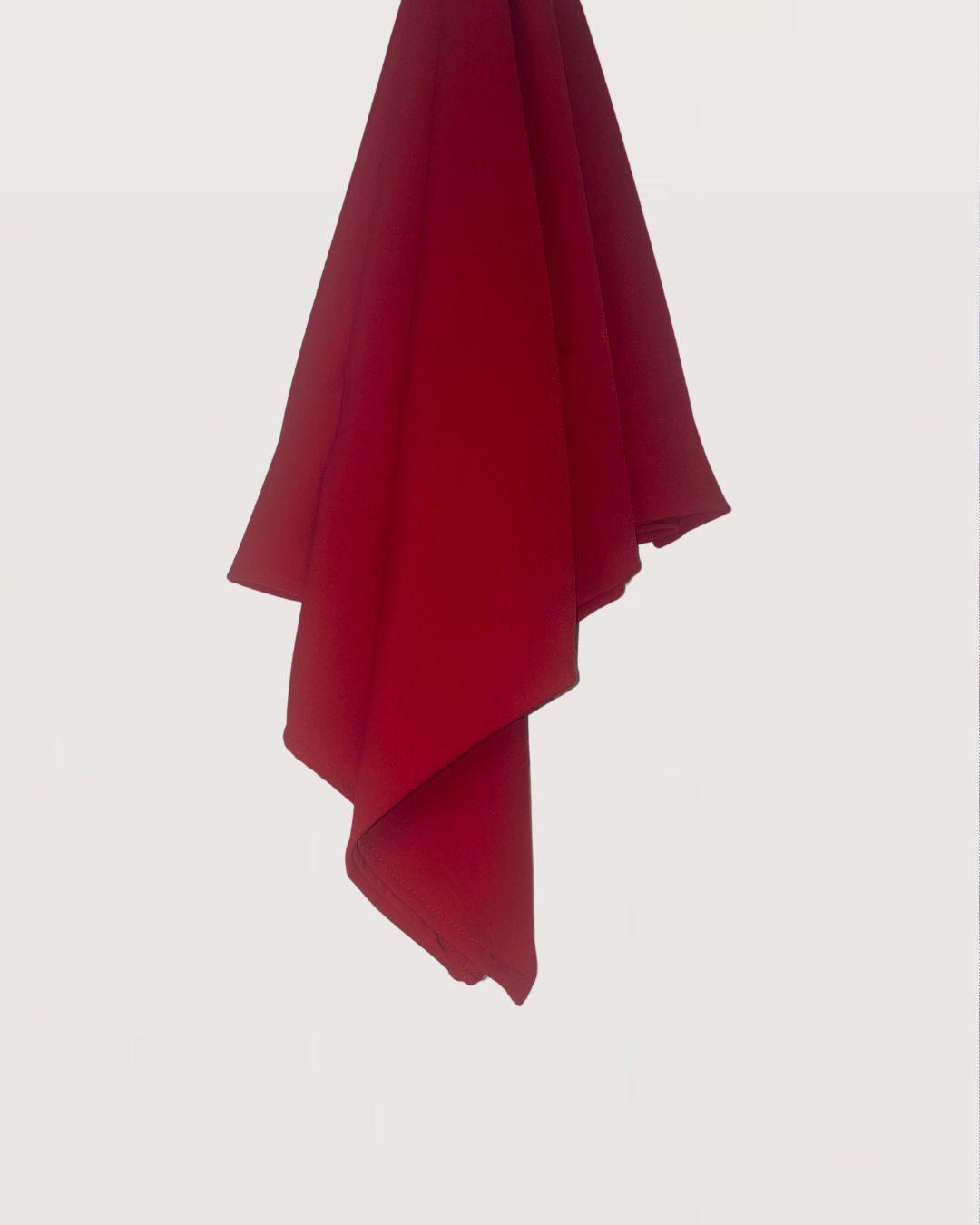 By Naima Chaab | Wine Red NC Premium Jersey Classic Scarves