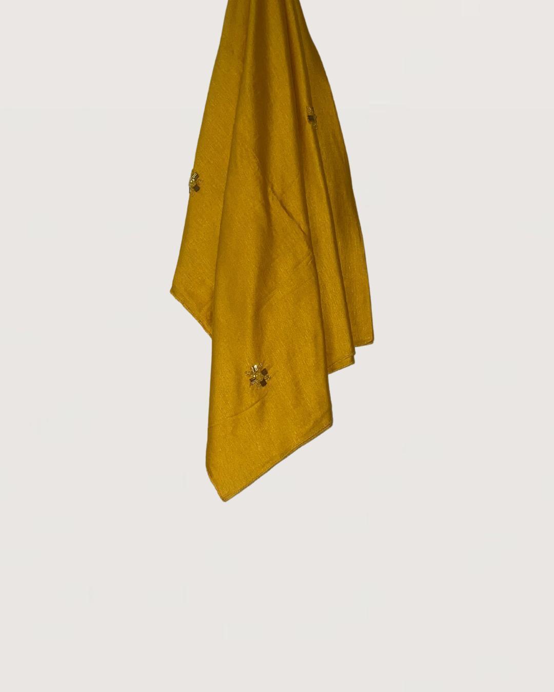 By Naima Chaab | Mustard Brown NC Premium Jersey Scarves